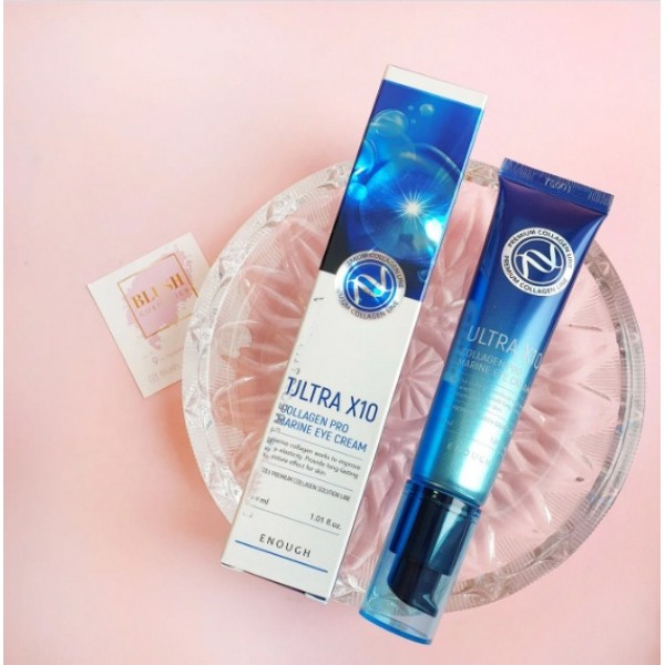 Омолаживающий крем для век Enough Ultra X10 Collagen Pro Marine Eye Cream 30 мл
