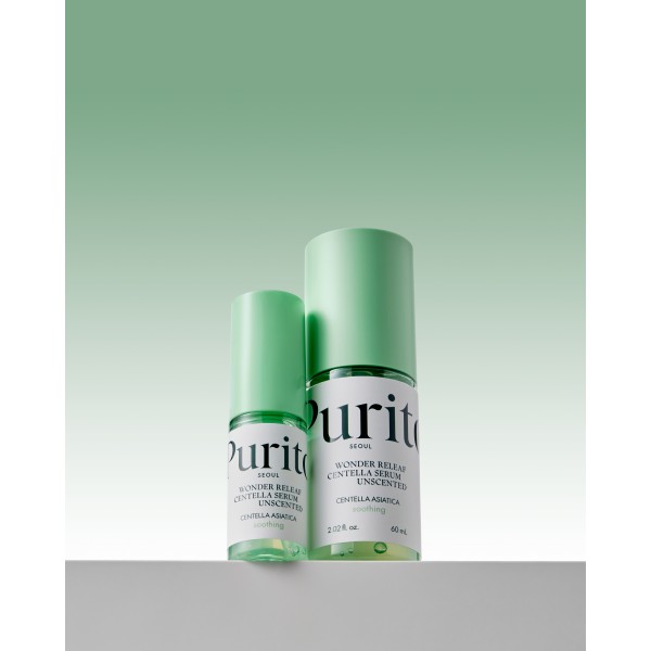 Успокаивающая сыворотка с центеллой без эфирных масел Purito Seoul Wonder Releaf Centella Serum Unscented 60 ml