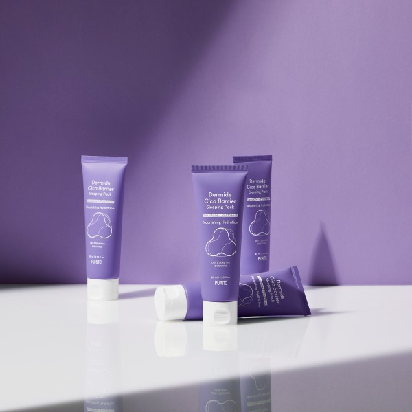 Восстанавливающая ночная маска с центеллой Purito Seoul Dermide Cica Barrier Sleeping Pack, 80 ml