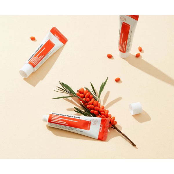 Витаминный осветляющий крем с облепихой Purito Seoul Sea Buckthorn Vital 70 Cream, 50 ml