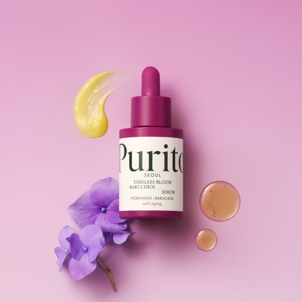 Сыворотка с бакучиолом Purito Seoul Bakuchiol Timeless Bloom Revitalizing Serum, 30 ml