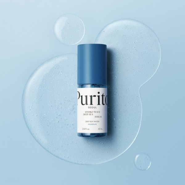 Увлажняющая сыворотка с морской водой Purito Seoul Hydro Wave Deep Sea Serum, 60 ml