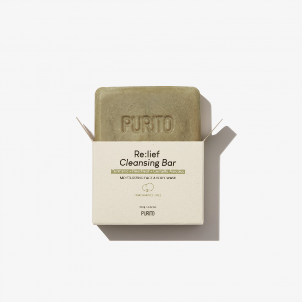Очищающее мыло Purito Seoul Re:lief Cleansing Bar