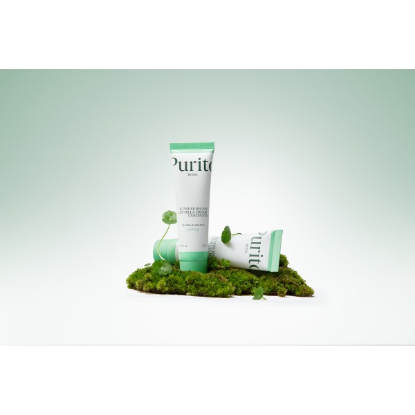 Крем для чувствительной кожи с центеллой без эфирных масел Purito Seoul Wonder Releaf Centella Cream Unscented 50 ml