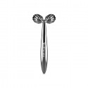 Роликовый массажер для лица Wellderma Face Lifting Dark Silver Roller