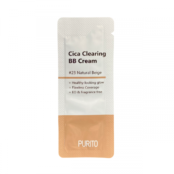 Тестер BB-крем с центеллой Purito Seoul Cica Clearing BB Cream #23 Natural Beige 