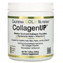 Морской коллаген-пептид California GOLD Nutrition, CollagenUP 5000 mg, с гиалуронкой и витамином C, 205 г